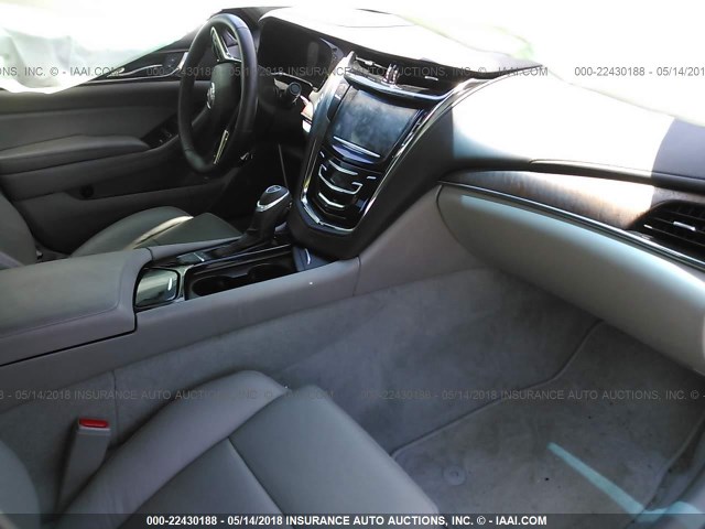 1G6AP5SX9E0143241 - 2014 CADILLAC CTS GRAY photo 5