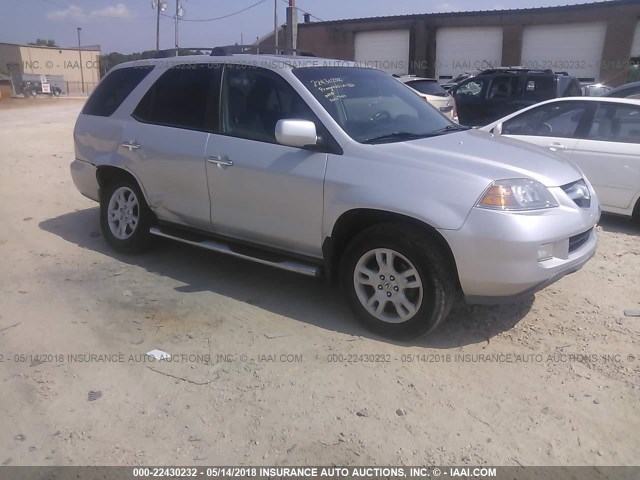 2HNYD18834H552434 - 2004 ACURA MDX TOURING SILVER photo 1