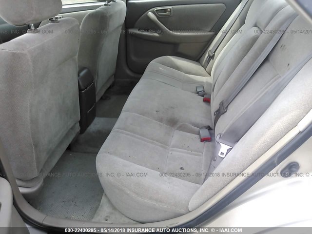 4T1BG22K71U058255 - 2001 TOYOTA CAMRY CE/LE/XLE GOLD photo 8
