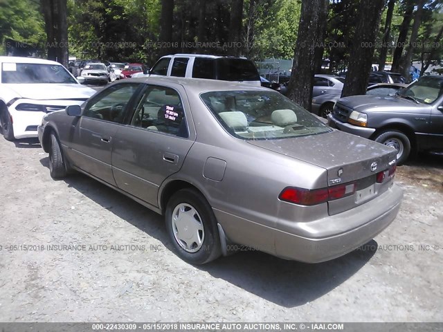 4T1BG22K9XU472713 - 1999 TOYOTA CAMRY CE/LE/XLE 米色 照片 3