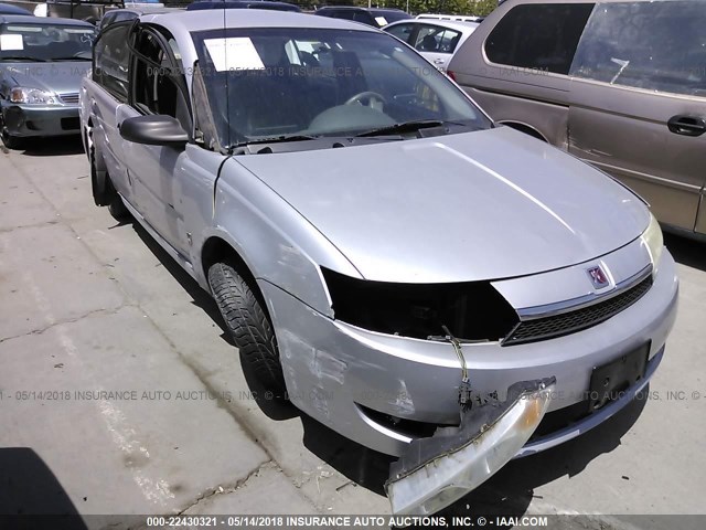 1G8AJ52F33Z139338 - 2003 SATURN ION LEVEL 2 SILVER photo 1