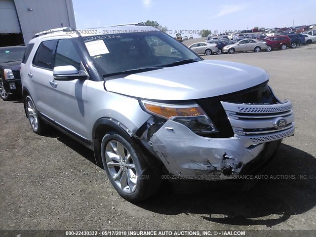 1FMHK8F84CGA24253 - 2012 FORD EXPLORER LIMITED 银色 照片 1