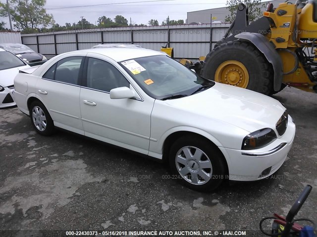 1LNHM86S04Y646186 - 2004 LINCOLN LS WHITE photo 1