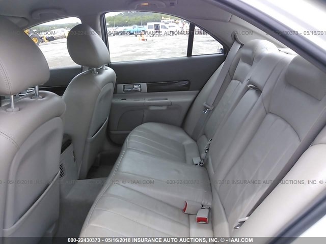 1LNHM86S04Y646186 - 2004 LINCOLN LS WHITE photo 8