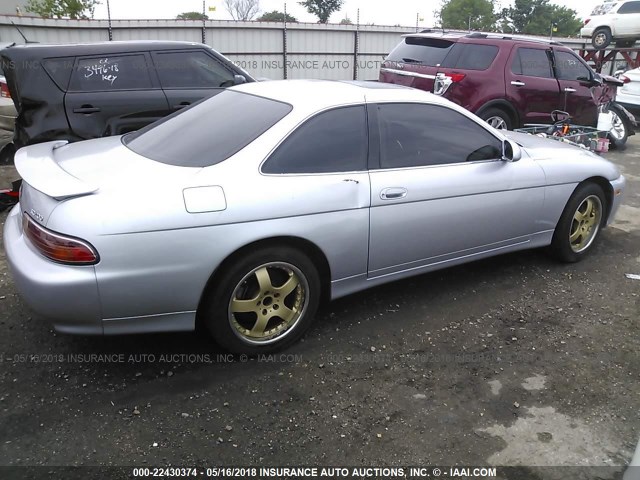 JT8CH32Y4V0053008 - 1997 LEXUS SC 400 SILVER photo 4