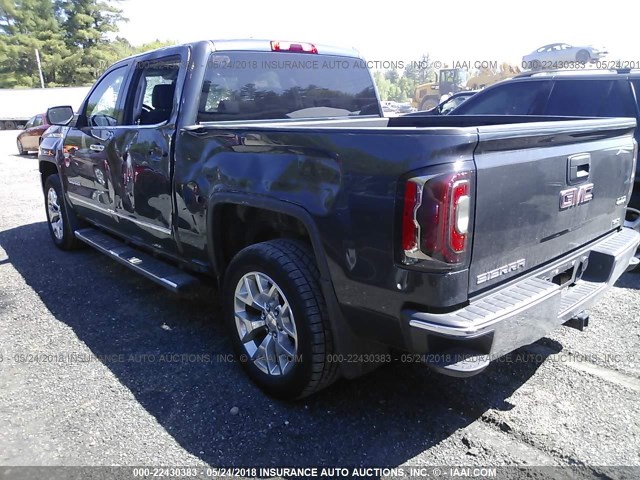 3GTU2NECXHG223200 - 2017 GMC SIERRA K1500 SLT GRAY photo 3