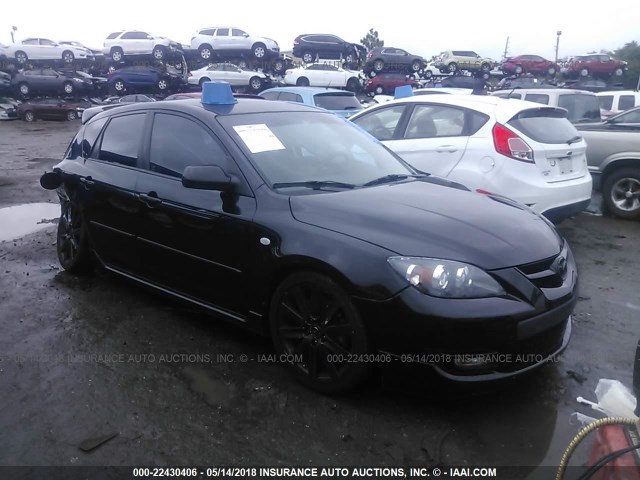JM1BK34L391239851 - 2009 MAZDA SPEED 3 BLACK photo 1