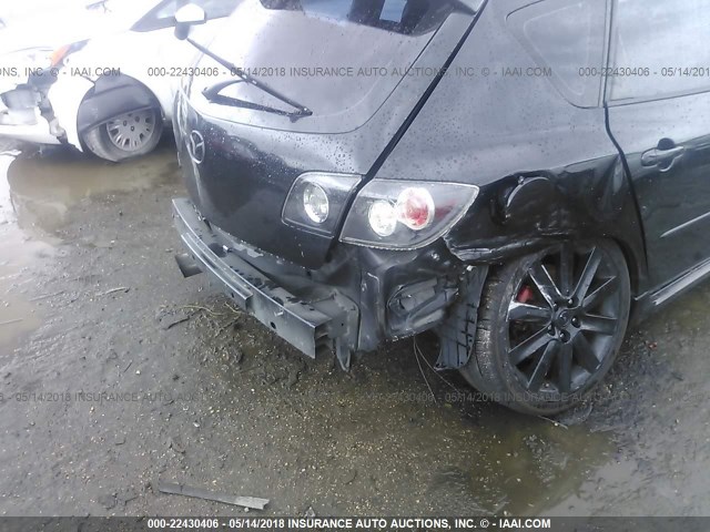 JM1BK34L391239851 - 2009 MAZDA SPEED 3 BLACK photo 6