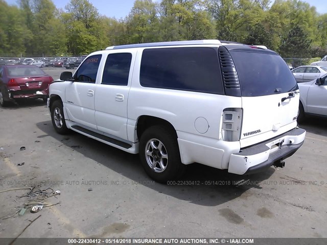 1GKFK66U26J108113 - 2006 GMC YUKON XL DENALI WHITE photo 3