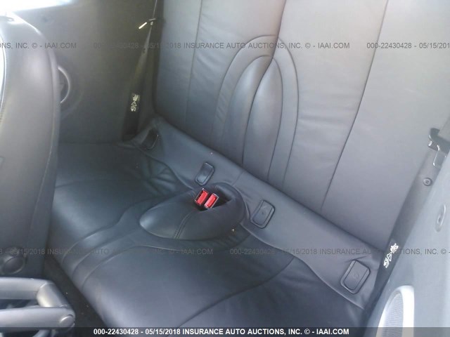 WMWRH33535TF84585 - 2005 MINI COOPER S GRAY photo 8