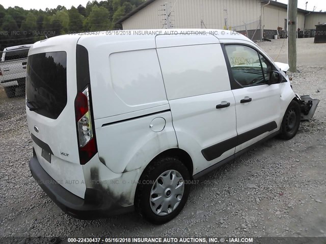 NM0LE6F77G1258930 - 2016 FORD TRANSIT CONNECT XLT WHITE photo 4