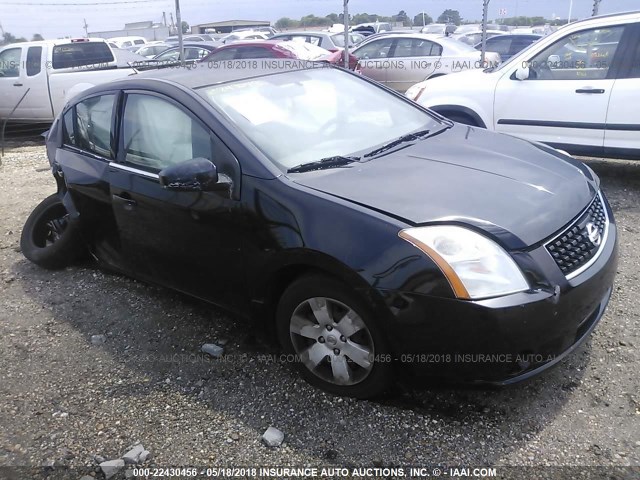 3N1AB61E68L611888 - 2008 NISSAN SENTRA 2.0/2.0S/2.0SL BLACK photo 1