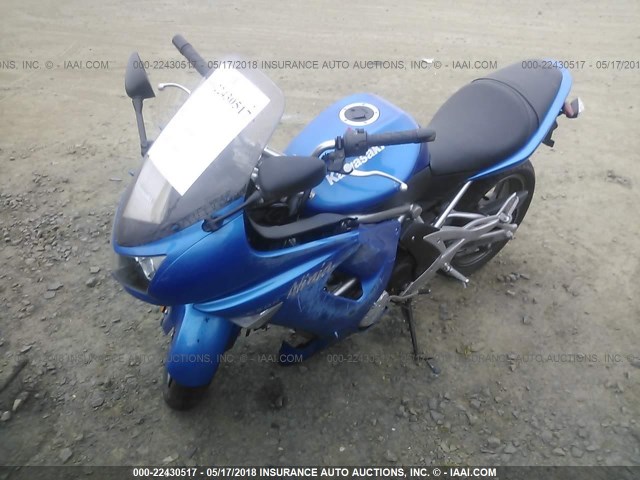 JKAEXEA187A029332 - 2007 KAWASAKI EX650 A BLUE photo 2