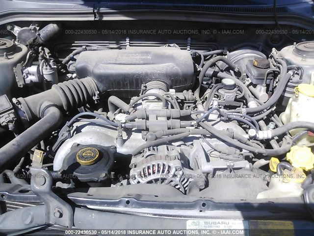 JF1SF6552WH708961 - 1998 SUBARU FORESTER S Yaşıl foto 10