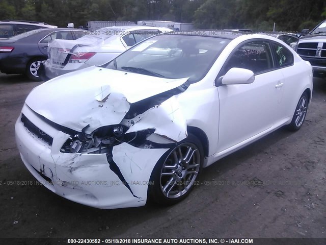 JTKDE167480253517 - 2008 TOYOTA SCION TC 白色 照片 2