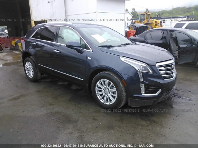 1GYKNBRS3JZ225241 - 2018 CADILLAC XT5 BLACK photo 1