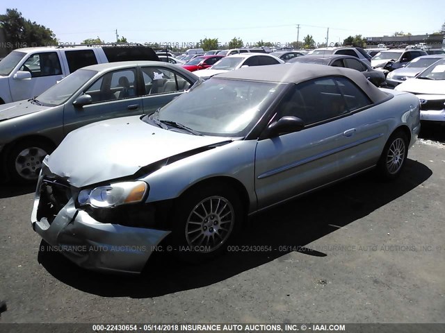 1C3EL55R06N285770 - 2006 CHRYSLER SEBRING TOURING SILVER photo 2