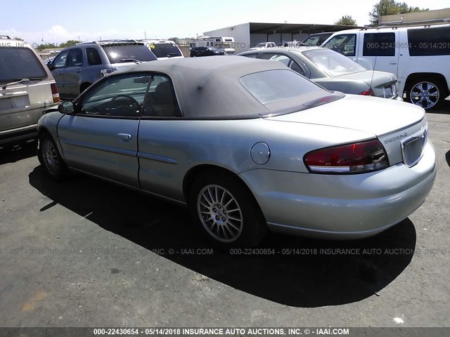 1C3EL55R06N285770 - 2006 CHRYSLER SEBRING TOURING SILVER photo 3