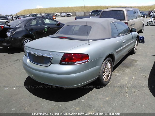 1C3EL55R06N285770 - 2006 CHRYSLER SEBRING TOURING SILVER photo 4