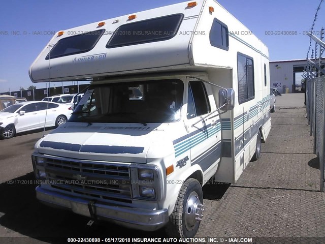 2GBJG31KXL4106159 - 1990 CHEVROLET G30 TAN photo 2