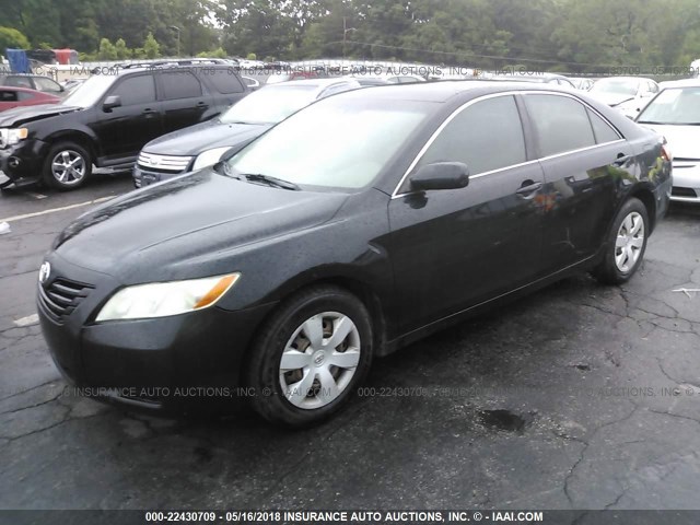 4T1BE46K67U573557 - 2007 TOYOTA CAMRY NEW GENERAT CE/LE/XLE/SE BLACK photo 2