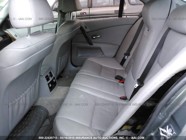 WBANF33597CW70147 - 2007 BMW 525 XI Մոխրագույն լուսանկար 8