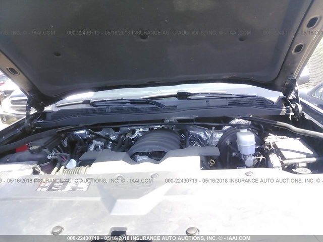 3GCUKSEC8EG327419 - 2014 CHEVROLET SILVERADO K1500 LTZ GRAY photo 10