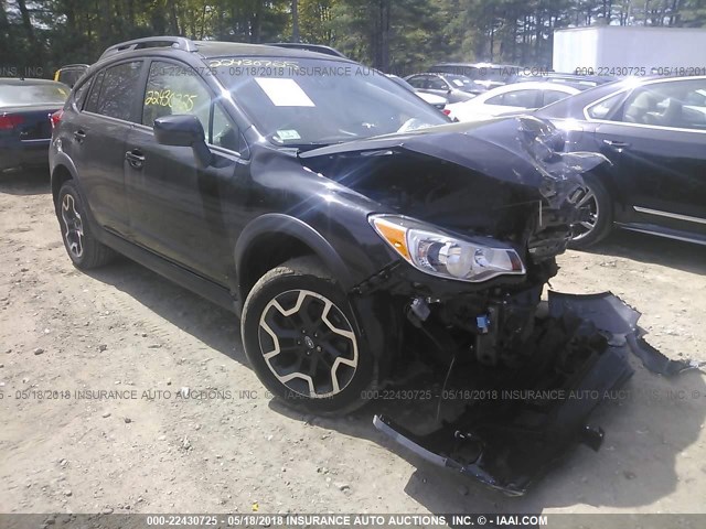 JF2GPADC6G8245239 - 2016 SUBARU CROSSTREK PREMIUM შავი ფოტო 1