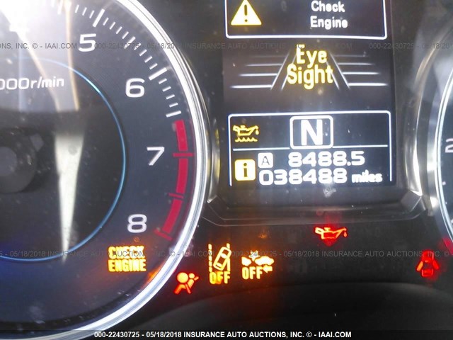 JF2GPADC6G8245239 - 2016 SUBARU CROSSTREK PREMIUM შავი ფოტო 7