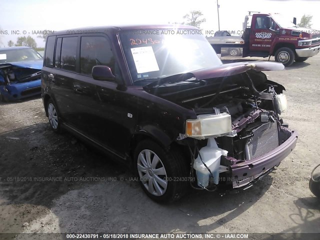 JTLKT324240162370 - 2004 TOYOTA SCION XB მუქწითელი ფოტო 1