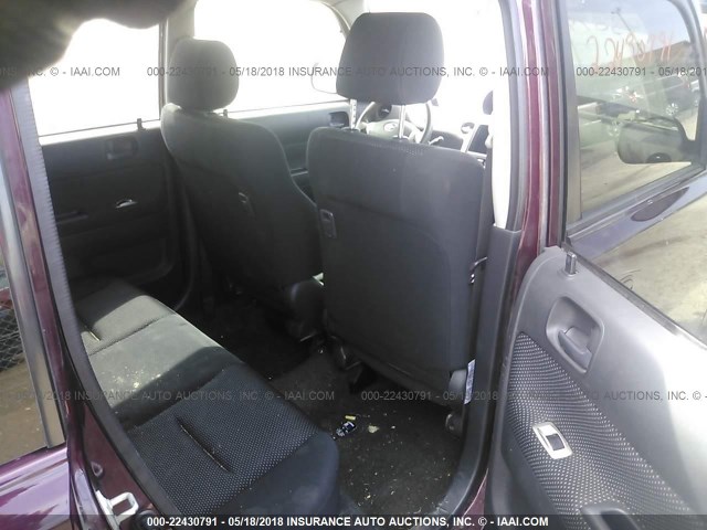 JTLKT324240162370 - 2004 TOYOTA SCION XB მუქწითელი ფოტო 8