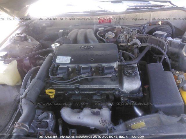 4T1BF12K4TU140265 - 1996 TOYOTA CAMRY LE/XLE/SE ოქროსფერი ფოტო 10