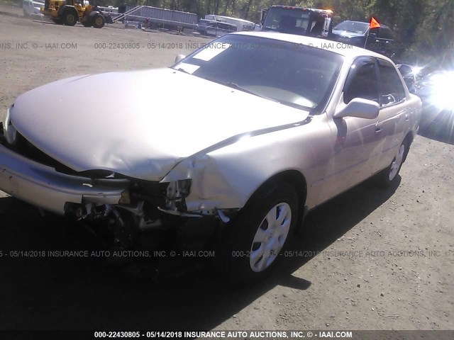 4T1BF12K4TU140265 - 1996 TOYOTA CAMRY LE/XLE/SE ოქროსფერი ფოტო 2