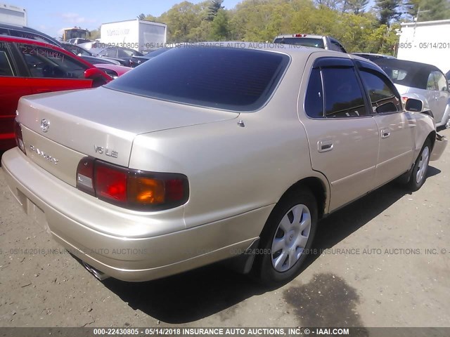 4T1BF12K4TU140265 - 1996 TOYOTA CAMRY LE/XLE/SE ოქროსფერი ფოტო 4