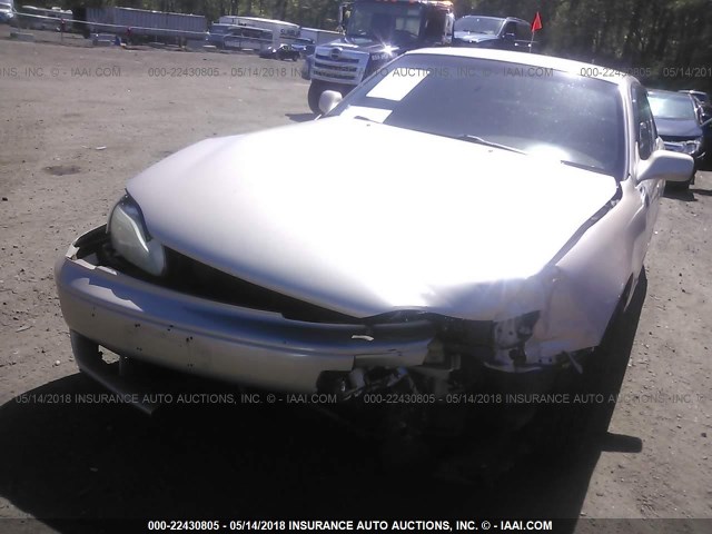 4T1BF12K4TU140265 - 1996 TOYOTA CAMRY LE/XLE/SE ოქროსფერი ფოტო 6