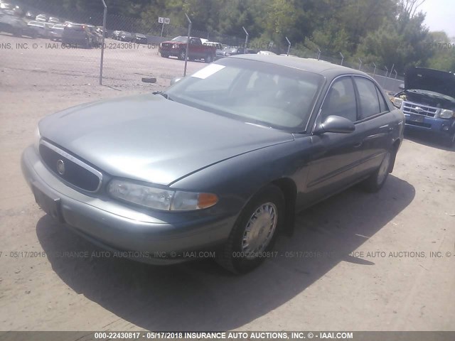 2G4WS52J651121565 - 2005 BUICK CENTURY CUSTOM GRAY photo 2