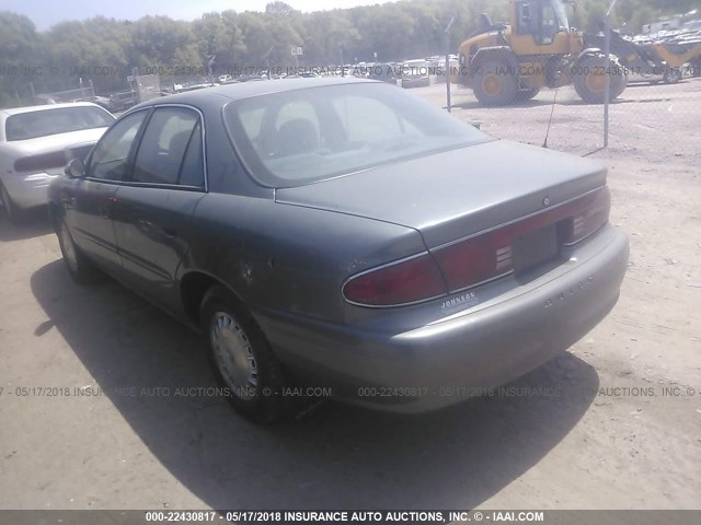 2G4WS52J651121565 - 2005 BUICK CENTURY CUSTOM GRAY photo 3