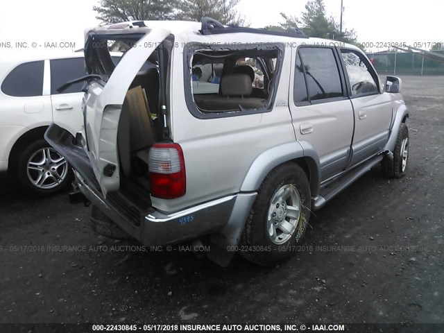 JT3HN87RXW0165414 - 1998 TOYOTA 4RUNNER LIMITED BLUE photo 4