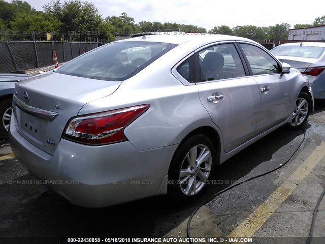 1N4AL3AP5DN502767 - 2013 NISSAN ALTIMA 2.5/S/SV/SL SILVER photo 4