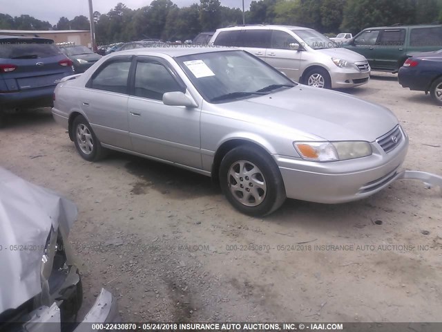 4T1BG22K81U810240 - 2001 TOYOTA CAMRY CE/LE/XLE SILVER photo 1