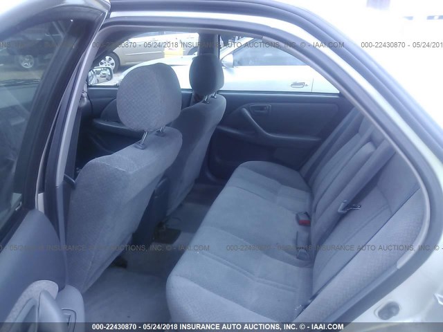 4T1BG22K81U810240 - 2001 TOYOTA CAMRY CE/LE/XLE SILVER photo 8