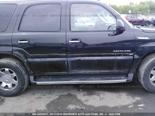 1GYEK63N25R108921 - 2005 CADILLAC ESCALADE LUXURY 黑色 照片 6