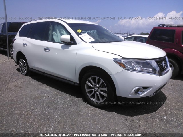 5N1AR2MMXGC628137 - 2016 NISSAN PATHFINDER S/SV/SL/PLATINUM 白色 照片 1