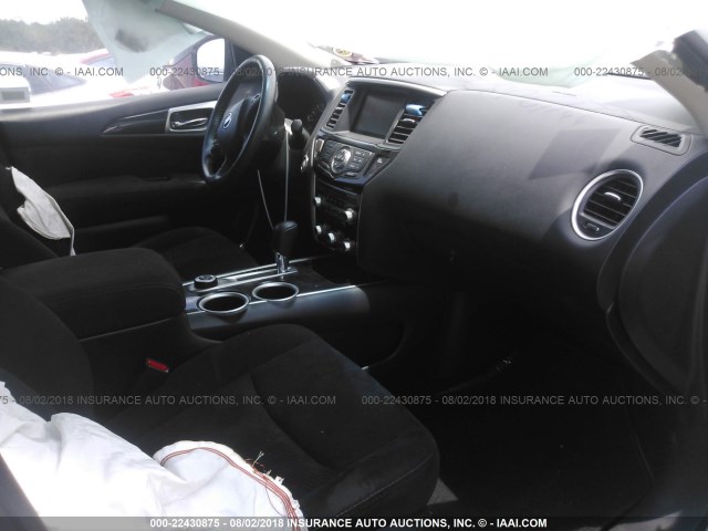 5N1AR2MMXGC628137 - 2016 NISSAN PATHFINDER S/SV/SL/PLATINUM 白色 照片 5