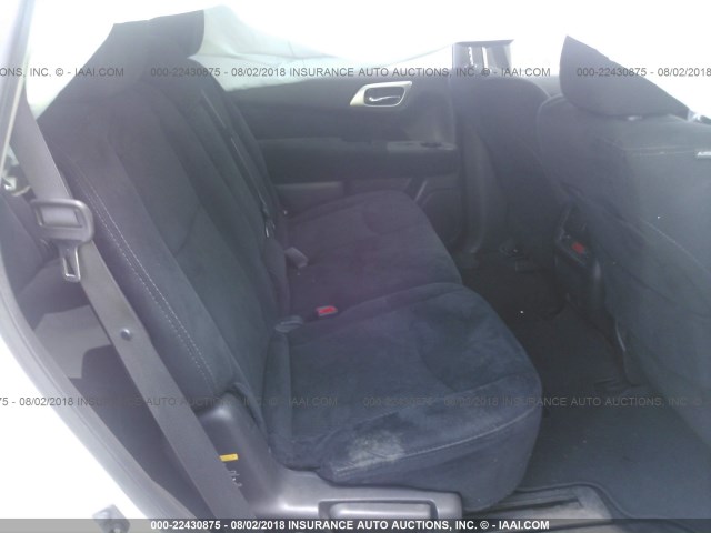 5N1AR2MMXGC628137 - 2016 NISSAN PATHFINDER S/SV/SL/PLATINUM 白色 照片 8