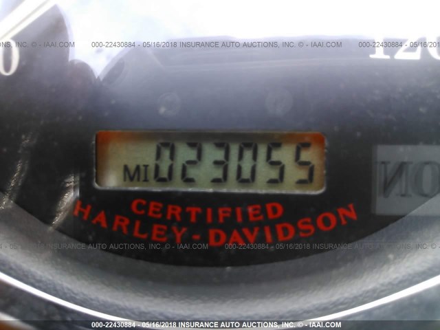 1HD1JFB106Y017142 - 2006 HARLEY-DAVIDSON FLSTI MAROON photo 7