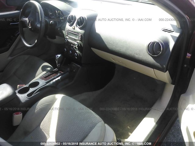 1G2ZF57B784110739 - 2008 PONTIAC G6 VALUE LEADER/BASE MAROON photo 5