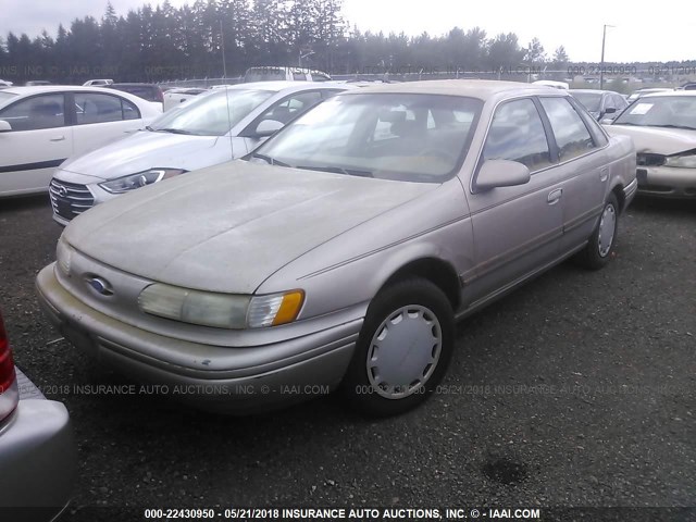 1FALP52U3RG120973 - 1994 FORD TAURUS GL BEIGE photo 2