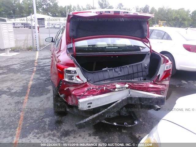 4T1BF1FK9EU864269 - 2014 TOYOTA CAMRY L/SE/LE/XLE 红色 照片 6