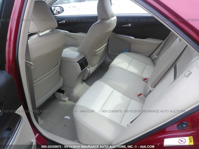 4T1BF1FK9EU864269 - 2014 TOYOTA CAMRY L/SE/LE/XLE 红色 照片 8